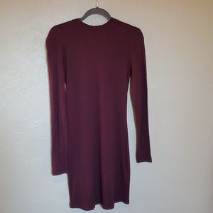 RVCA Latte Ribbed Bodycon Dress